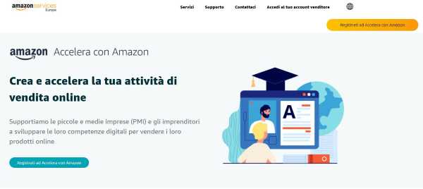 Al via “Accelera con Amazon”: formazione per la digitalizzazione di oltre 10.000 startup e PMI con ICE, MIP Politecnico di Milano, CONFAPI e Netcomm Al via “Accelera con Amazon”: formazione per la digitalizzazione di oltre 10.000 startup e PMI con ICE, MIP Politecnico di Milano, CONFAPI e Netcomm