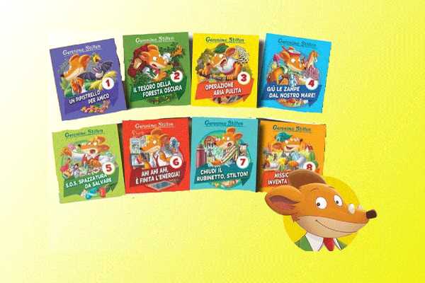 Conad e Geronimo Stilton per i pazienti pediatrici: donati ad ABIO i libri della quinta edizione di Scrittori di classe “Salviamo il pianeta”