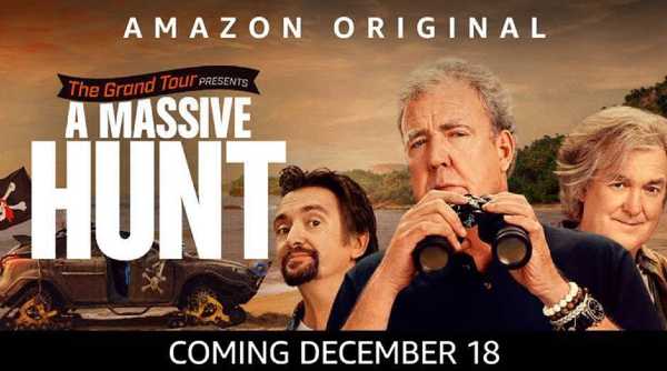 Amazon Prime Video annuncia il lancio di "The Grand Tour presents: A Massive Hunt"