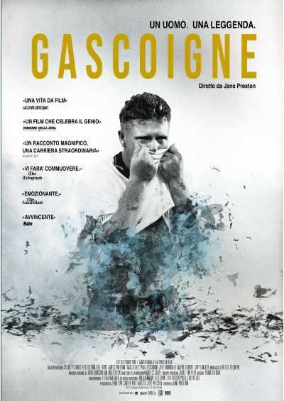 Il doc "GASCOIGNE", di Jane Preston, sul campione inglese, da oggi su Prime Video, distribuito da 102 Distribution e Samarcanda Film