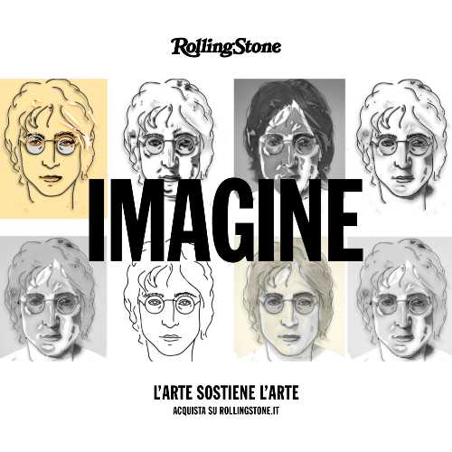 ROLLING STONE lancia IMAGINE: l’arte sostiene l’arte