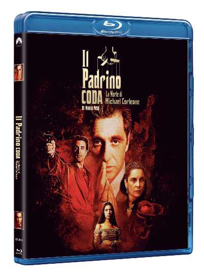 Il 30° anniversario de IL PADRINO PARTE 3 - Nuovo montaggio, inizio e finale con un nuovo titolo: IL PADRINO CODA - LA MORTE DI MICHAEL CORLEONE, disponibile in Blu-ray