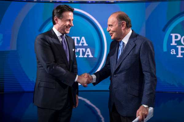 Stasera in TV: Il Presidente del Consiglio Giuseppe Conte a Porta a Porta