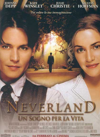 Il film del giorno: "Neverland. Un sogno per la vita"(su Paramount Network) Il film del giorno: "Neverland. Un sogno per la vita"(su Paramount Network)