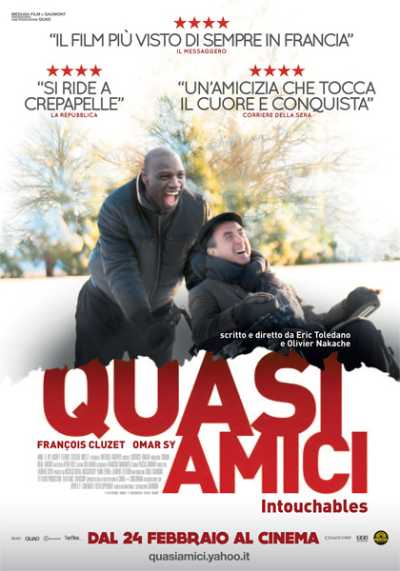 Il film del giorno: "Quasi amici - Intouchables" (su Canale 5)