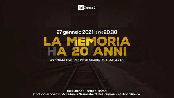 Stasera in Radio: Il Teatro di Radio3 - In diretta audio e video per il 'Giorno della Memoria'