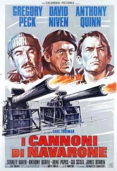 Il film del giorno: "I cannoni di Navarone" (su La7) Il film del giorno: "I cannoni di Navarone" (su La7)