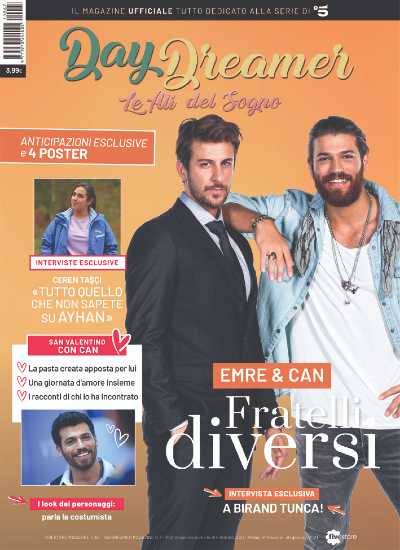 Il nuovo numero di “DAYDREAMER MAGAZINE” e la collezione ufficiale in DVD della serie di Canale 5 con CAN YAMAN