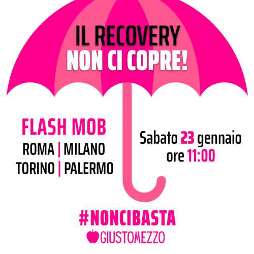 Recovery Fund & Donne - il Giusto Mezzo scende in piazza