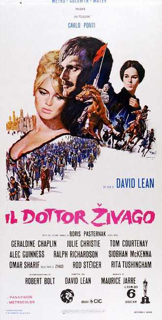 Il film del giorno: "Il dottor Zivago" (su Iris) Il film del giorno: "Il dottor Zivago" (su Iris)