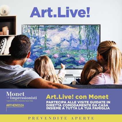 Nasce "Art.Live!", format per visite guidate online in diretta alle mostre