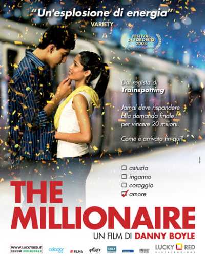 Il film del giorno: "The Millionaire" (su Iris) Il film del giorno: "The Millionaire" (su Iris)