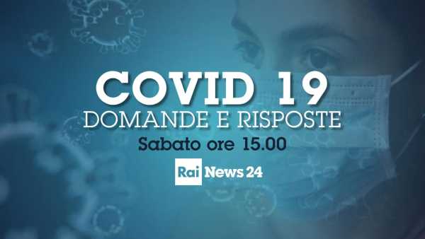 Oggi in Tv : "Covid19 Domande e Risposte" - Gerardo D'Amico è on air su Rainews24