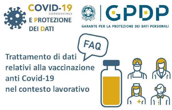 Vaccinazione dei dipendenti. Le Faq del Garante Privacy