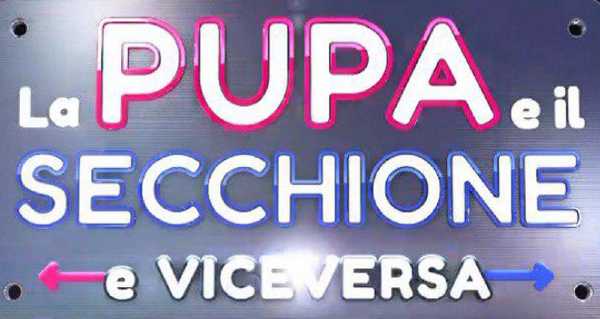 Stasera in TV: A "LA PUPA E IL SECCHIONE E VICEVERSA" ospiti Francesca Barra, Vladimir Luxuria, Mark the Hammer e Diego Dalla Palma