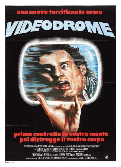 Il film del giorno: "Videodrome" (su Mediaset Italia 2)