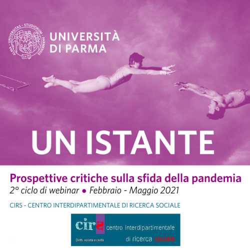 Le sfide della pandemia: al via il 9 febbraio il secondo ciclo di webinar dell'Università di Parma “Un istante”