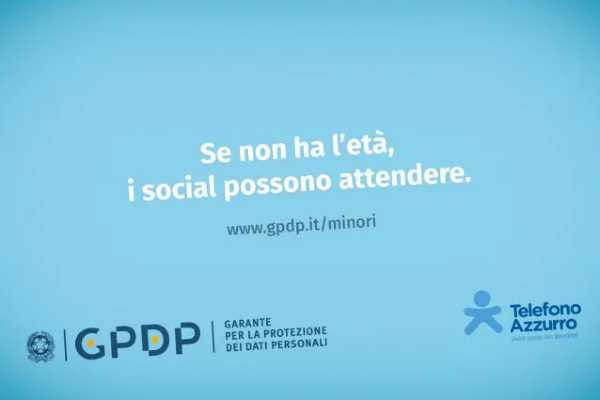 Tik Tok: Spot del Garante privacy e Telefono Azzurro