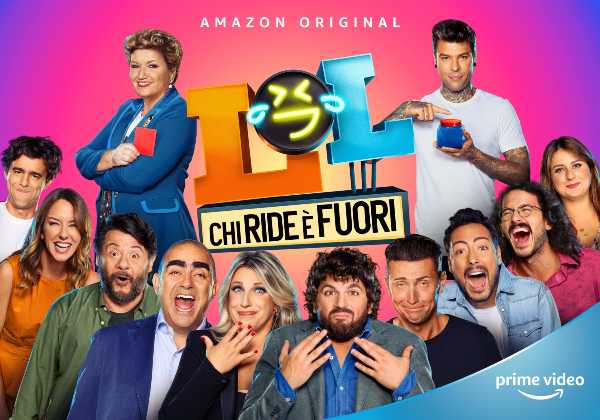 Amazon Prime Video, ecco il trailer dello show comico italiano Amazon Original LOL: Chi ride è fuori