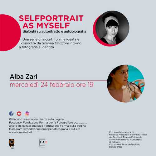 "SELFPORTRAIT AS MYSELF": SIMONA GHIZZONI incontra ALBA ZARI
