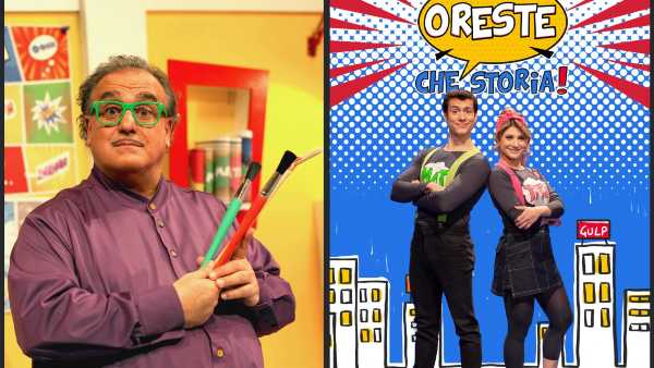Oggi in TV: Su Rai Yoyo (canale 43) avventure e mondi fantastici con "Oreste, che storia!" - Il nuovo programma con Oreste Castagna