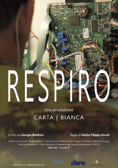Disponibile gratuitamente su Vimeo "Respiro" - Il racconto della straordinaria collaborazione tra imprese emiliane e Agenzia Industrie Difesa per combattere il COVID