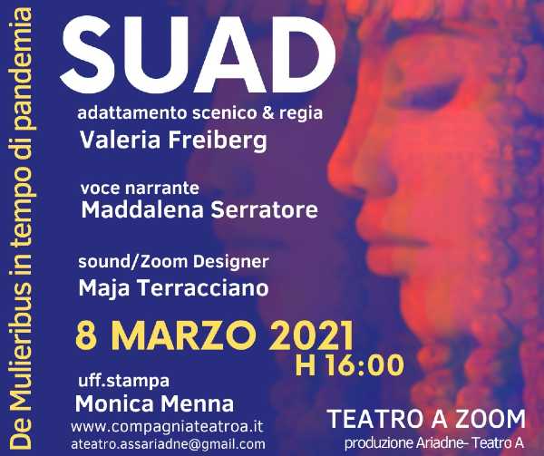 "Suad" - Spettacolo teatrale per la Giornata della donna