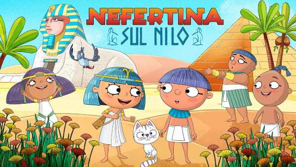 Oggi in TV: In anteprima su RaiPlay "Nefertina sul Nilo", la prima scriba-reporter dell'antico Egitto - Una nuova serie animata, in prima tv, su Rai Yoyo