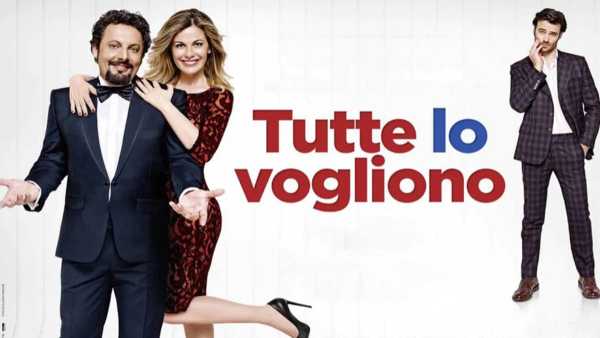 Oggi in TV: Su Rai2 Enrico Brignano in "Tutte lo vogliono" - Una brillante commedia degli equivoci con Vanessa Incontrada