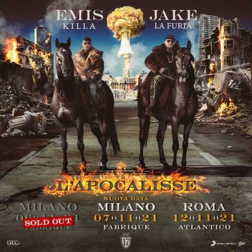 EMIS KILLA & JAKE LA FURIA - Il live a Milano è sold out e raddoppia