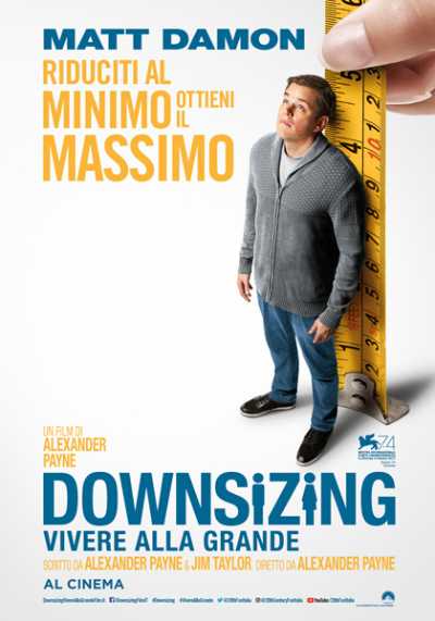 Il film del giorno: "Downsizing - Vivere alla grande" (su 20)