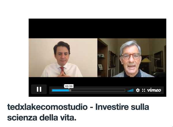 “INVESTIRE SULLA SCIENZA DELLA VITA”, conversazione di Marco Simoni, Presidente Fondazione Human Technopole con Gerolamo Saibene