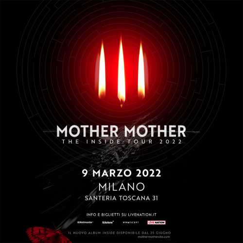 MOTHER MOTHER annunciano le date di THE INSIDE TOUR 2022