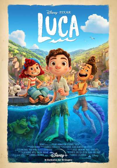Luca, il nuovo trailer e il poster del film Disney e Pixar