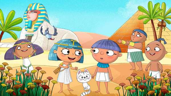 Oggi in TV: Su Rai Yoyo (canale 43) "Nefertina", la prima scriba-reporter dell'antico Egitto - Una nuova serie animata ambientata all'ombra delle piramidi