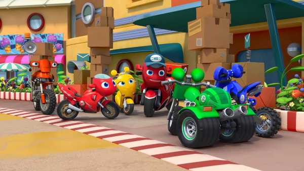 Oggi in TV: Su Rai Yoyo (canale 43) la seconda stagione di "Ricky Zoom" - Arrivano le nuove fantastiche avventure della piccolo moto rossa