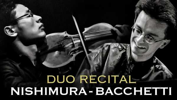 Oggi in TV: Il recital Nishimura - Bacchetti Su Rai5 (canale 23) musiche per violino e pianoforte Oggi in TV: Il recital Nishimura - Bacchetti  Su Rai5 (canale 23) musiche per violino e pianoforte