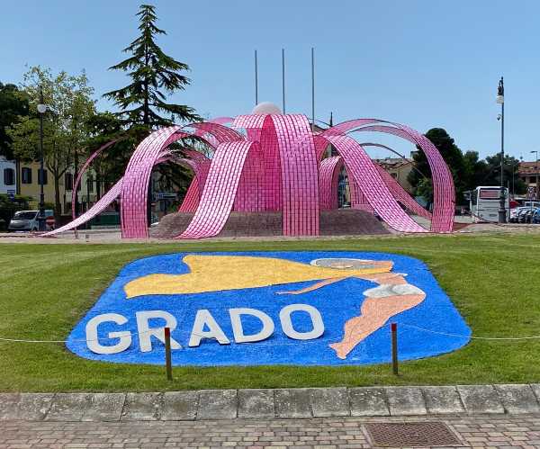Grado: "Isola della Ciclabilità" in attesa della Tappa del Giro d'Italia del 23 maggio.