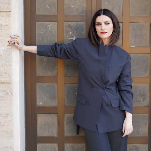 LAURA PAUSINI ospite d'onore alla serata dei DAVID DI DONATELLO per la nomination di IO SI