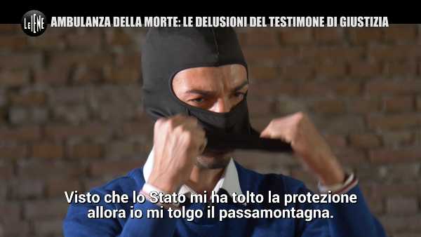Stasera in TV: LE IENE - "AMBULANZA DELLA MORTE”: Uno dei due super testimoni svela la propria identità