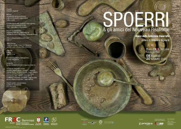Al via sabato al Museo FRaC di Baronissi (Salerno) la mostra dedicata a Daniel Spoerri. In mostra 27 opere dal Maestro e 4 sculture di Mimmo Rotella