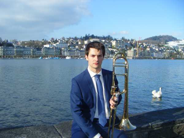 Il trombonista Simone Maffioletti sulla web tv di Divertimento Ensemble