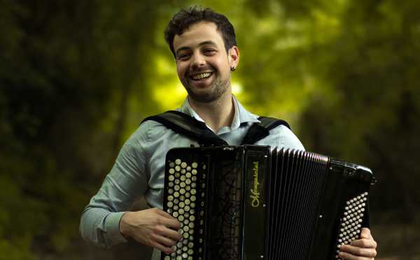 La fisarmonica di Samuele Telari, vincitore assoluto del talent per giovani esecutori di Divertimento Ensemble, dal vivo alla Sala Donatoni
