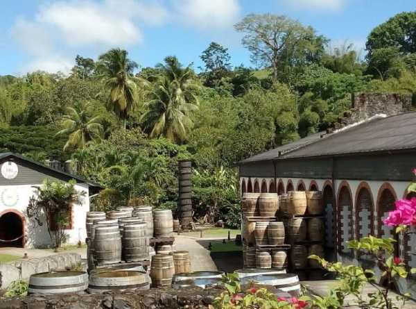 Il giro del mondo con gli spirits - In MARTINICA, ANTILLE con RHUM HSE-Habitation Saint-Etienne