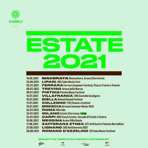 I SUBSONICA tornano live a Milano all'Estate Sforzesca