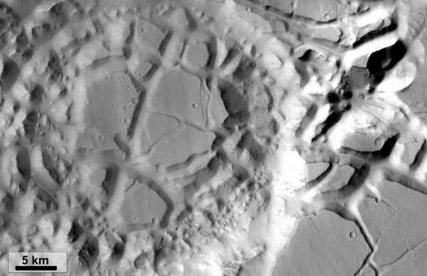 Ipotesi vulcanica per i ‘terreni caotici’ su Marte