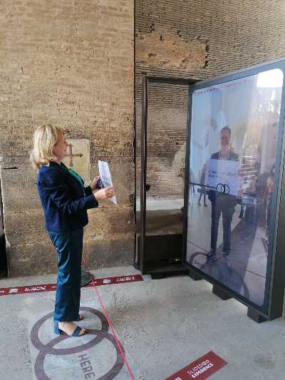 La SLIDEDOOR unisce il MANN al Parco Archeologico del Colosseo