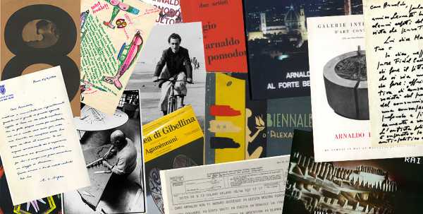 FONDAZIONE ARNALDO POMODORO - L’Archivio di Arnaldo Pomodoro è online