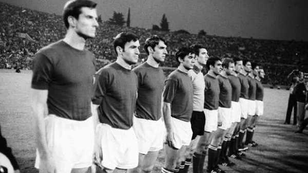 Oggi in TV: L'omaggio di Rai Storia (canale 54) ai Campioni d'Europa - A "1968. Niente come prima" il primo Europeo dell'Italia