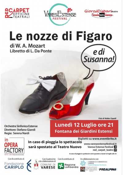 "Le nozze di Figaro" chiudono il Varese Estense Festival